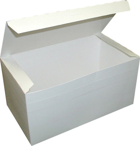 Dixie White Extra Large Carryout Carton, 9 x 5 x 4.5 inch -- 250 per case.