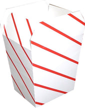 Dixie Red Stripe Small Scoop Style Box -- 1000 per case.