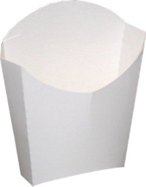 Dixie White Medium Glued French Fry Carton, 5 Ounce -- 1000 per case.