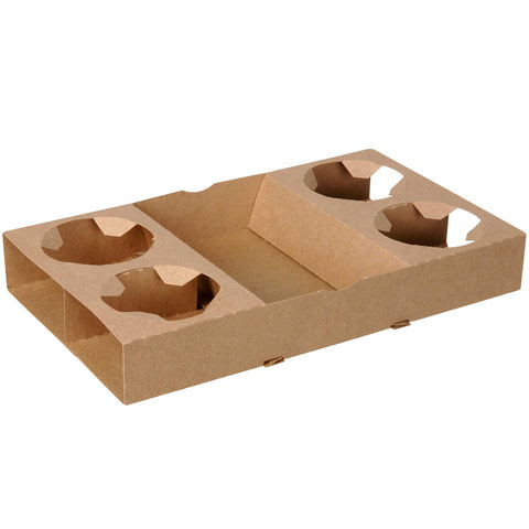 Dixie Kraft Carryout Tray, 1.625 x 6.750 x 11.750 inch -- 250 per case.