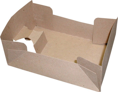 Dixie Carryout Tray, 6.375 x 10 x 4 inch -- 250 per case.