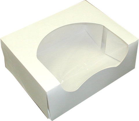 Dixie White Dozen Donut Box, 8.0 x 10.25 x 4 inch -- 100 per case.