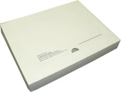 Dixie White Flat Dozen Donut Box with Insert, 16 x 12 x 2.25 inch -- 100 per case.