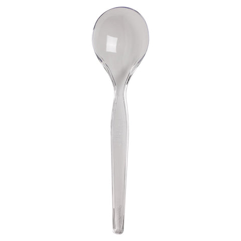 Dixie Crystal Heavy Weight Polystyrene Soup Spoon -- 1000 per case.