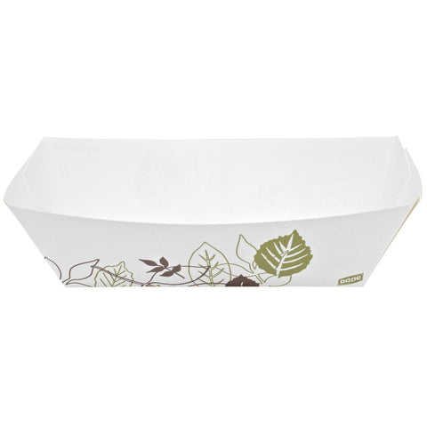 Kant Leek Pathways Polycoated Paper Food Tray, 5 Pound -- 500 per case.