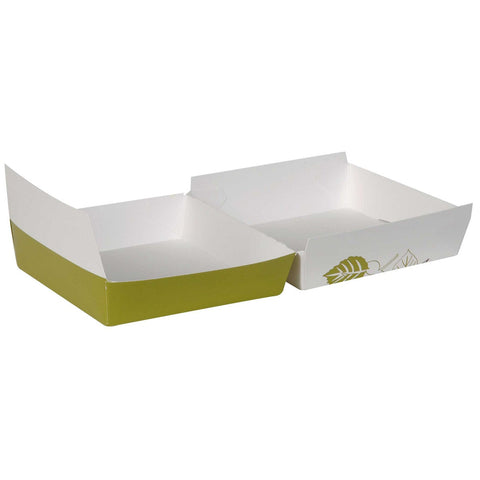 Dixie Large Clamshell Hamburger Take-Out Carton, 5.5 x 5.5 x 1.375 -- 200 per case.