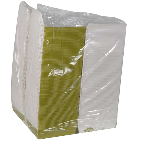 Dixie Large Clamshell Hamburger Take-Out Carton, 5.5 x 5.5 x 1.375 -- 200 per case.