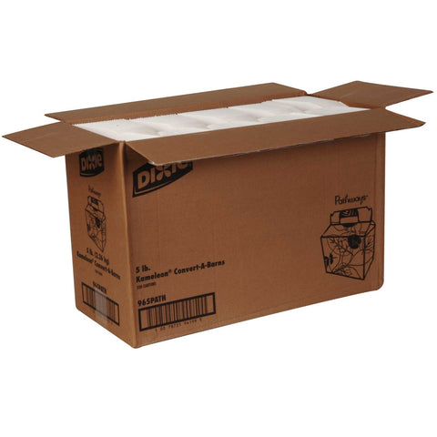 Dixie Pathways Barn Style Carryout Carton, 5 Pound -- 250 per case.