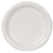 Dixie 5.875 inch Paper Plate, White-- 1000 per case.