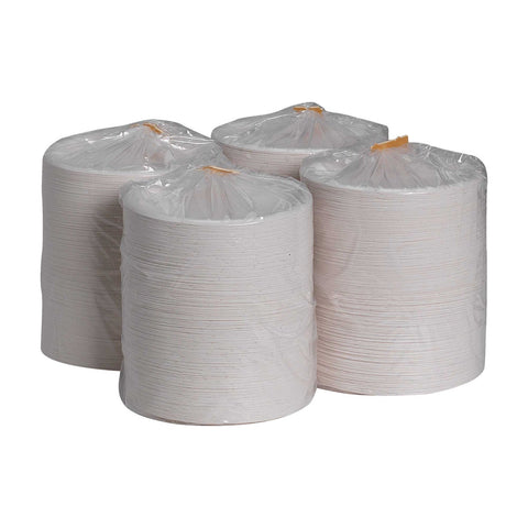 Dixie 5.875 inch Paper Plate, White-- 1000 per case.