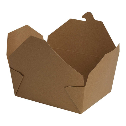 Dixie Brown Number 8 Take Out Container, 45 Ounce -- 300 per case.