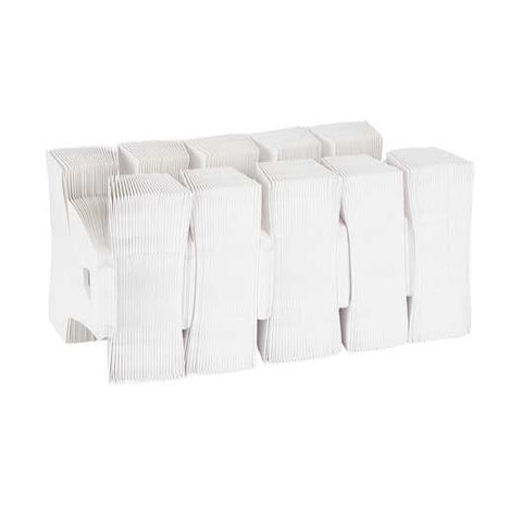 Dixie White Handled 2 Cup Drink Carriers for 24-44 Ounce Cups - 250 count per pack -- 1 pack