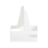 Dixie White Handled 2 Cup Drink Carriers for 24-44 Ounce Cups - 250 count per pack -- 1 pack