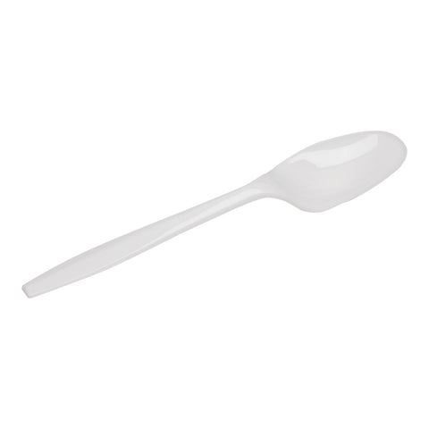 Dixie Medium Weight Polypropylene Teaspoon, Individually Wrapped White -- 1000 per case.