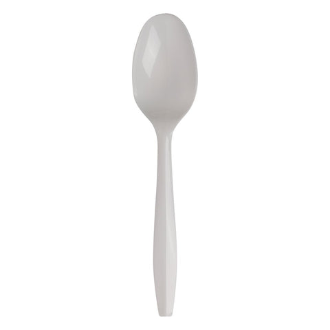 Dixie Medium Weight Polypropylene Teaspoon, Individually Wrapped White -- 1000 per case.