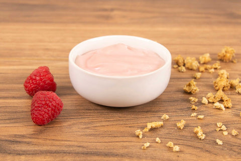Upstate Niagara Coop Raspberry Rich and Creamy Yogurt, 4 Ounce -- 48 per case.