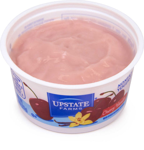 Upstate Niagara Coop Cherry Vanilla Rich and Creamy Yogurt, 4 Ounce -- 48 per case.