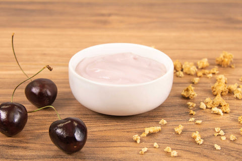 Upstate Niagara Coop Cherry Vanilla Rich and Creamy Yogurt, 4 Ounce -- 48 per case.