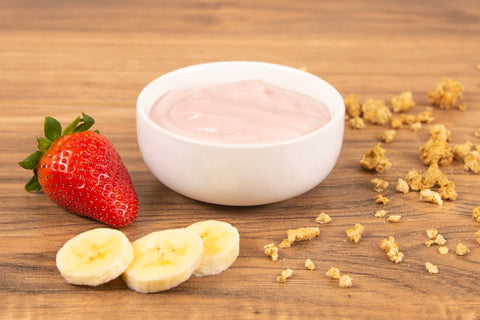Upstate Niagara Coop Strawberry Banana Rich and Creamy Yogurt, 4 Ounce -- 48 per case.