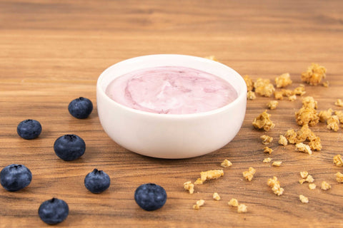 Upstate Farms Nonfat Blueberry Yogurt, 8 Ounce -- 12 per case.