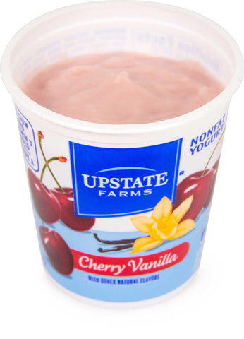 Upstate Farms Cherry Vanilla Rich and Creamy Yogurt, 8 Ounce -- 12 per case