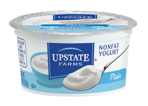 Upstate Niagara Coop Plain Rich and Creamy Yogurt, 4 Ounce -- 48 per case.