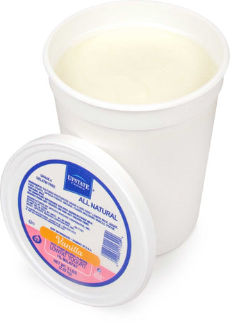 Upstate Farms Lowfat Blended All Natural Vanilla Yogurt, 5 Pound -- 4 per case.