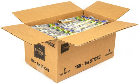 Upstate Farms Low Moisture Part Skim String Cheese, 1 Ounce -- 168 per case.