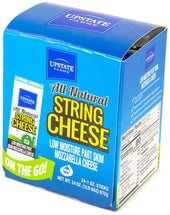 Upstate Farms Low Moisture Part Skim String Cheese, 1 Ounce -- 48 per case.