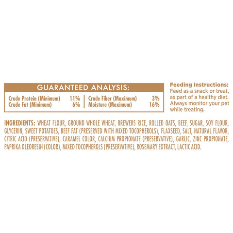Milk Bone Mini Beef Trail Mix Dog Snacks, 9 Ounce -- 6 per case.
