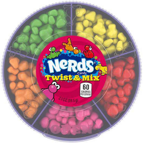 Nerds Twist and Mix, 2.1 Ounce -- 72 per case