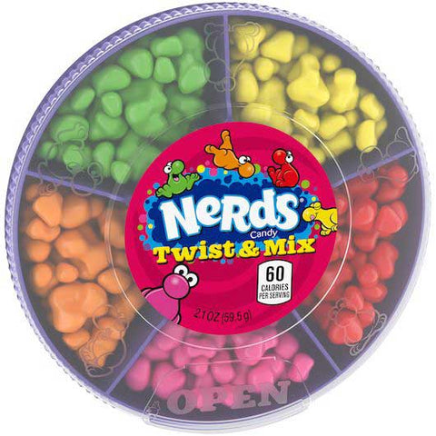 Nerds Twist and Mix, 2.1 Ounce -- 72 per case
