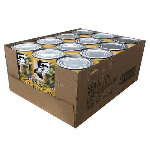 Sea Watch Chopped Ocean Clam No MSG, 51 Ounce -- 12 per case.