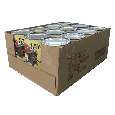 Sea Watch Captain Fred Chopped Ocean Clam, 51 Ounce -- 12 per case.
