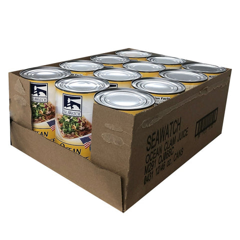 Sea Watch Ocean Clam Juice, 46 Ounce -- 12 per case.