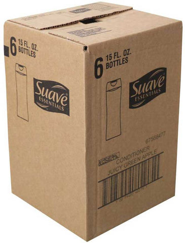 Suave Juicy Green Apple Conditioner, 15 Fluid Ounce -- 6 per case.