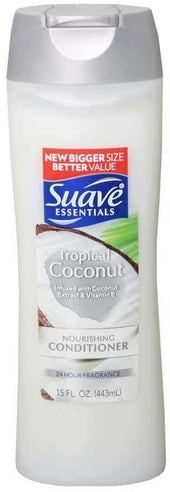 Suave Tropical Coconut Conditioner, 15 Fluid Ounce -- 6 per case.