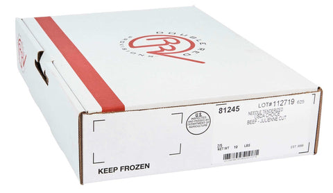 Double Red Provisions Beef Julienne Strip, 3.5 Ounce -- 53 per case