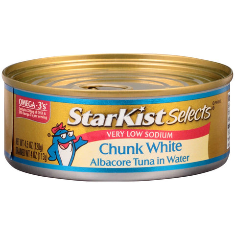 StarKist Chunk Whiten Albacore Tuna in Water, 4.5 Ounce -- 12 per case.