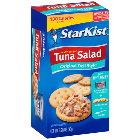 StarKist Original Deli Style Tuna Salad, 3.28 Ounce -- 12 per case.