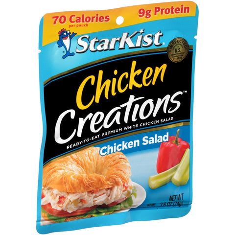 Starkist Chicken Creations Chicken Salad, 2.6 Ounce -- 12 per case.