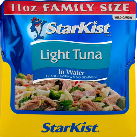 Starkist Chunk Light Tuna in Pouch, 11 Ounce -- 12 per case.