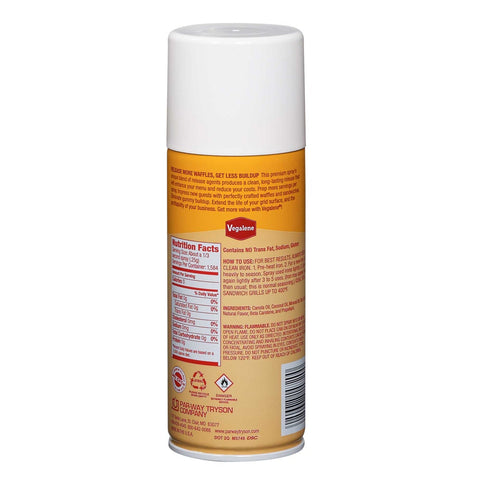 Vegalene Waffle Off Aerosol Pan Coatings, 14 Ounce -- 6 Case