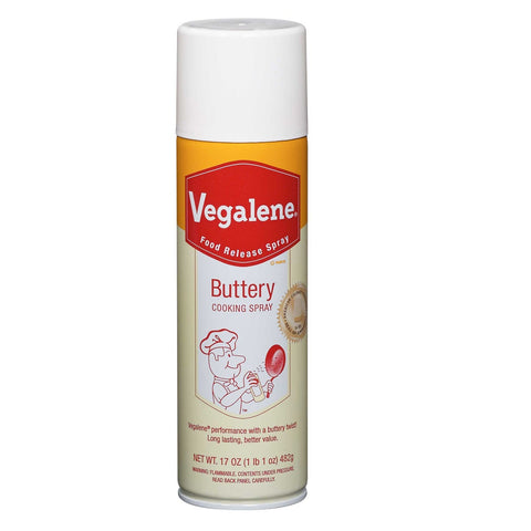 Vegalene Buttery Cooking Spray, 17 Ounce -- 6 per case.