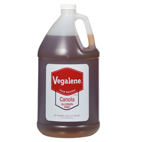 Vegalene Canola Allergen Free Food Release Oil, 1 Gallon -- 4 per case.