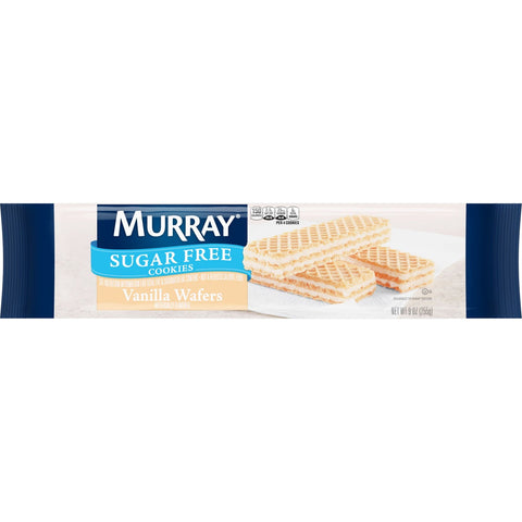 Kelloggs Murray Sugar Free Vanilla Wafer Cookies, 9 Ounce -- 12 per case.