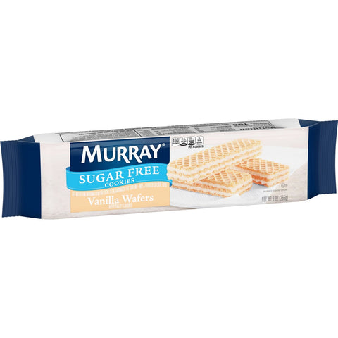Kelloggs Murray Sugar Free Vanilla Wafer Cookies, 9 Ounce -- 12 per case.