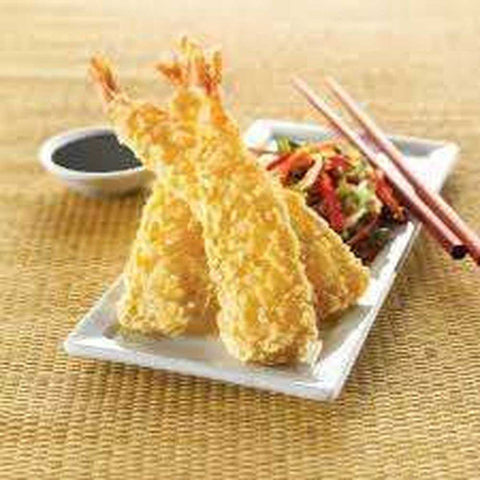 Eastern Fish Splash Prefried 16/20 Tempura Breaded Shrimp, 10.2 Pound