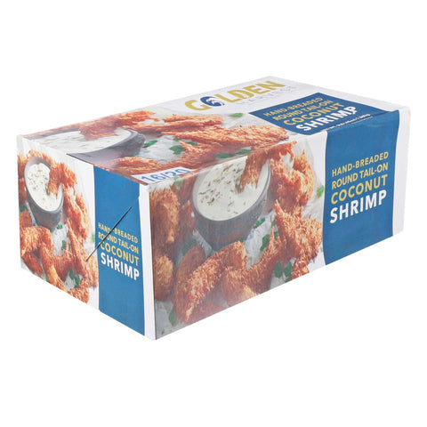 Golden Harvest Coconut Breaded Round Shrimp, 3 Pound -- 4 per case