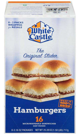 White Castle Original Hamburger, 25.28 Ounce -- 6 per case